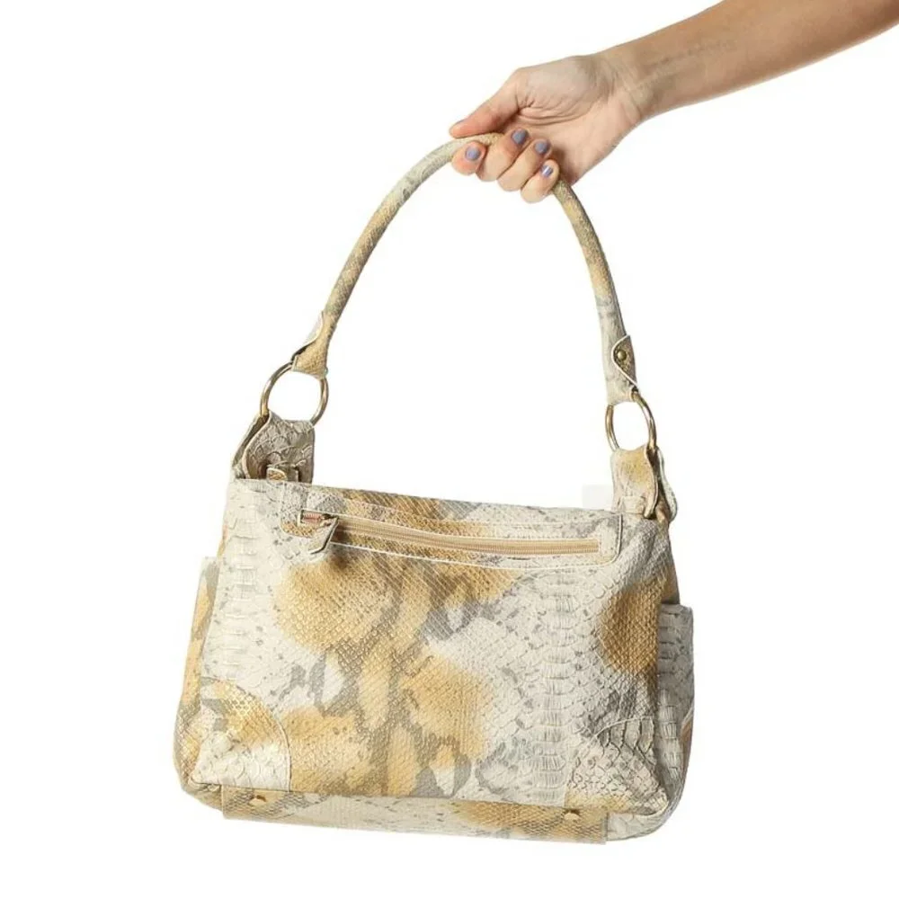 Joan Rivers Beige Crossbody Bag - Picture 1 of 3